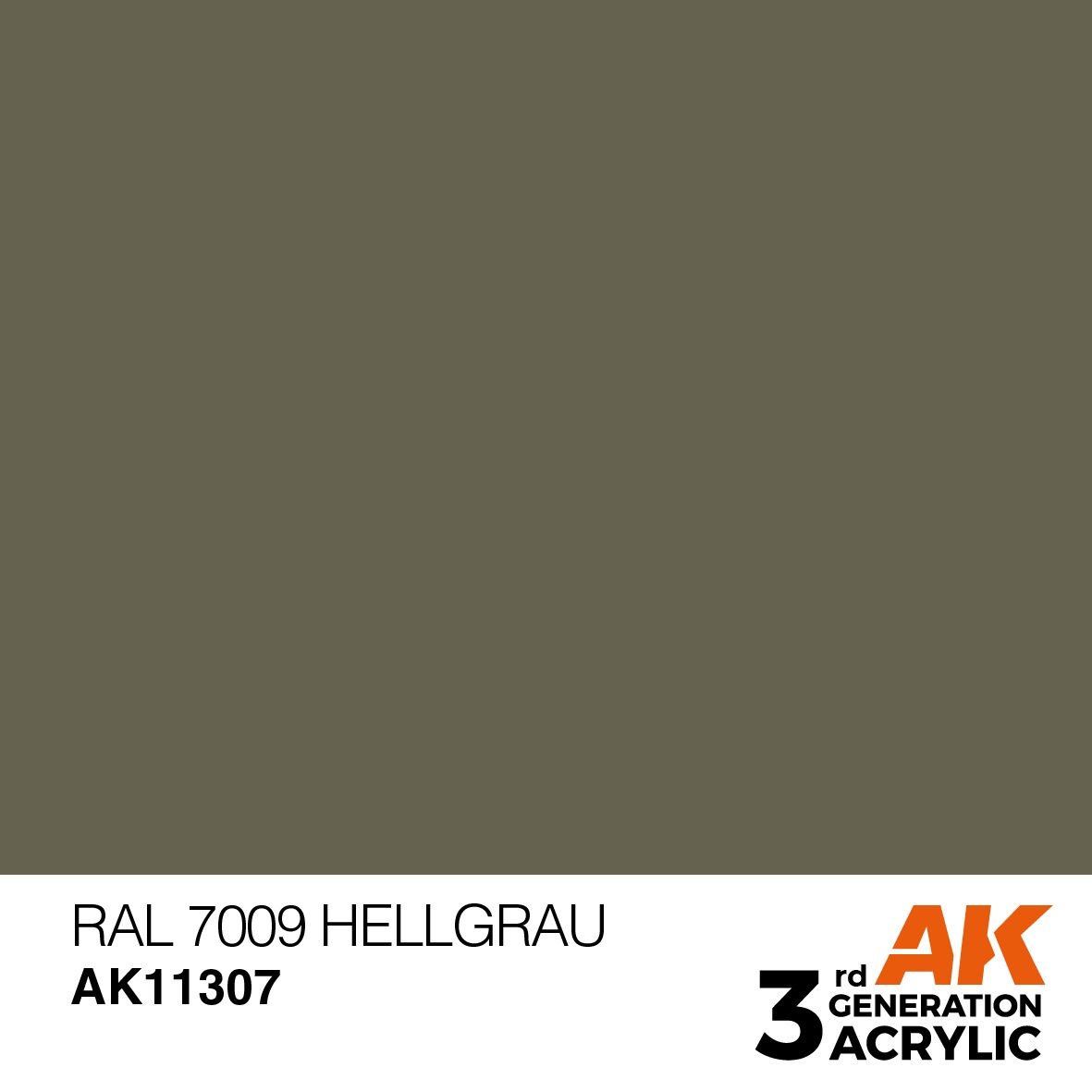 AK Interactive 3G RAL 7009 Hellgrau 11307