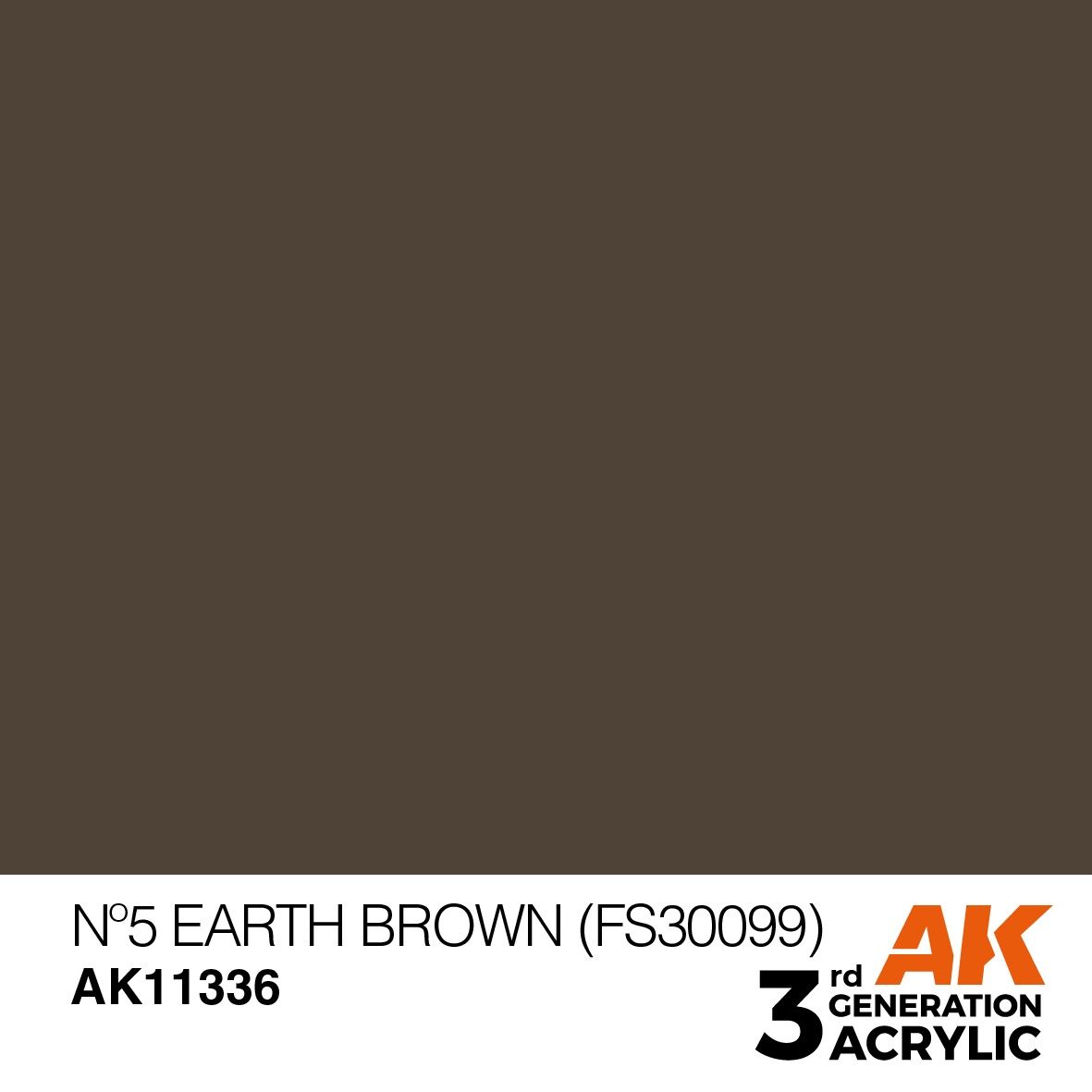 AK Interactive 3G No5 Earth Brown (FS30099) 11336