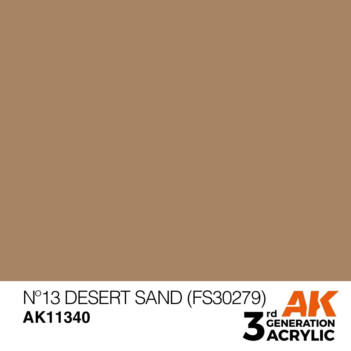 AK Interactive 3G Nº13 Desert Sand (FS30279) 11340