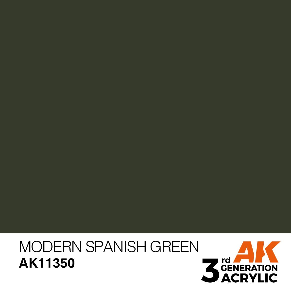 AK Interactive 3G Modern Spanish Green 11350