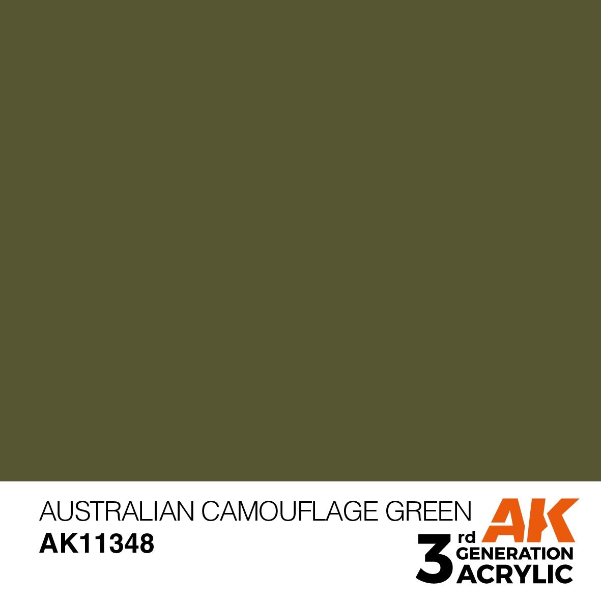 AK Interactive 3G Australian Camouflage Green 11348