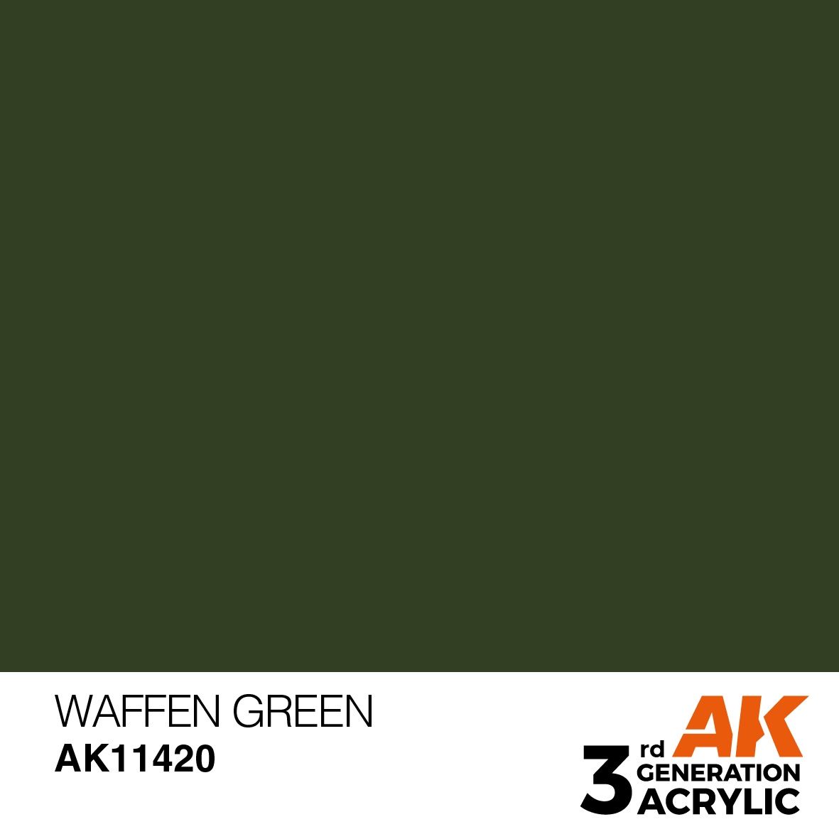 AK Interactive 3G Waffen Green 11420