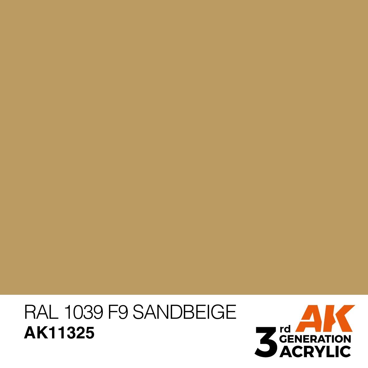 AK Interactive 3G RAL 1039 F9 Sandbeige 11325