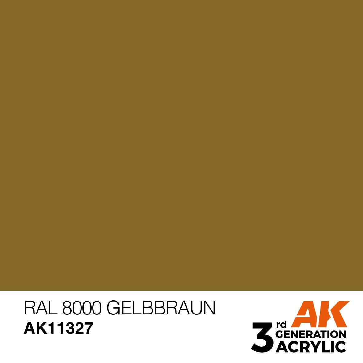 AK Interactive 3G RAL 8000 Gelbbraun 11327