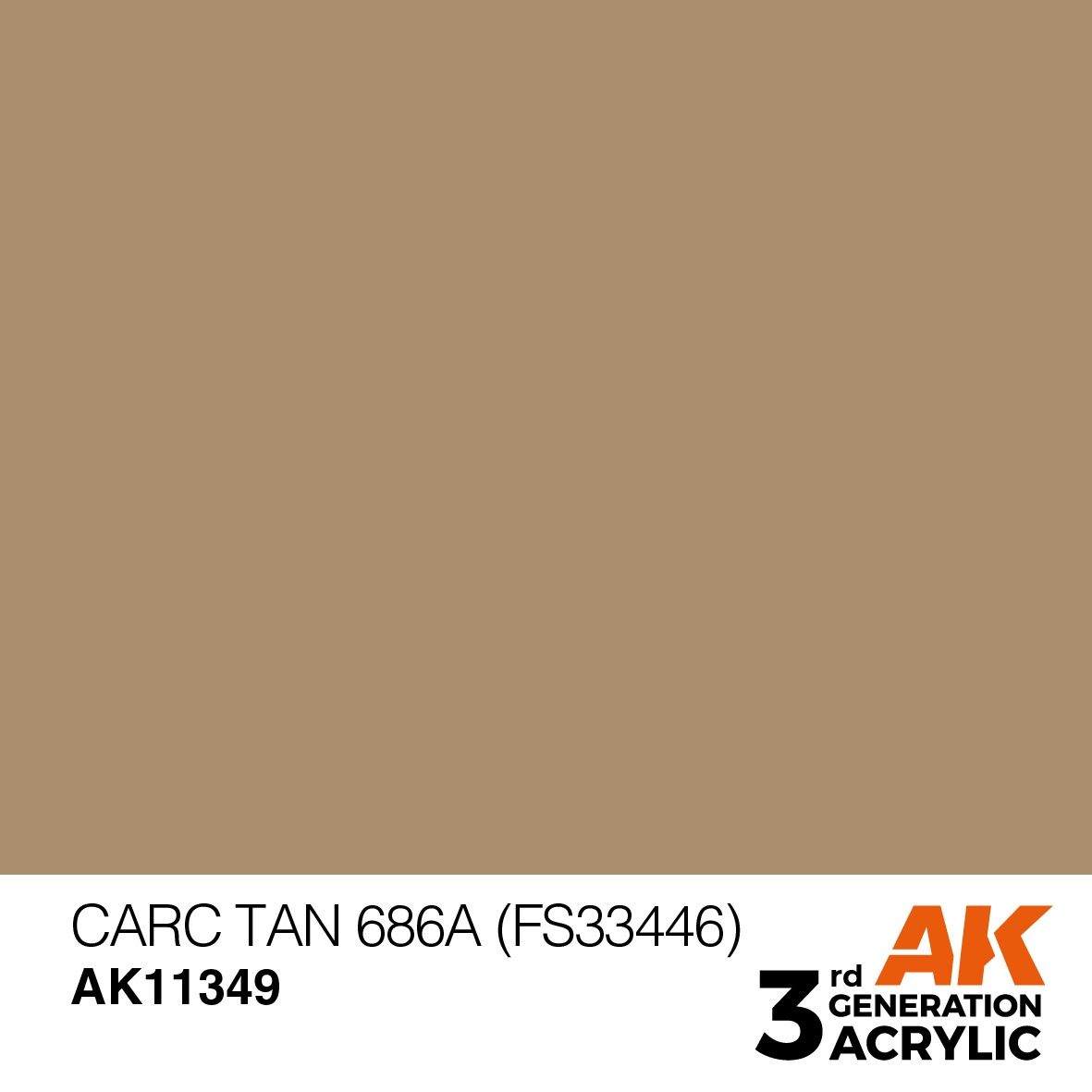 AK Interactive 3G CARC Tan 686A (FS33446) 11349