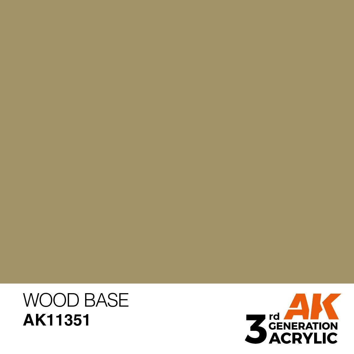 AK Interactive 3G Wood Base 11351