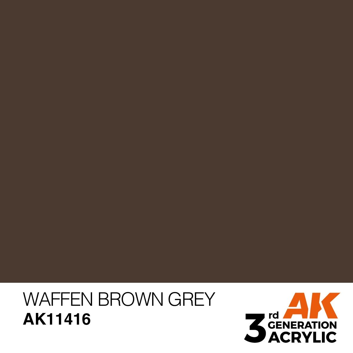 AK Interactive 3G Waffen Brown Grey 11416