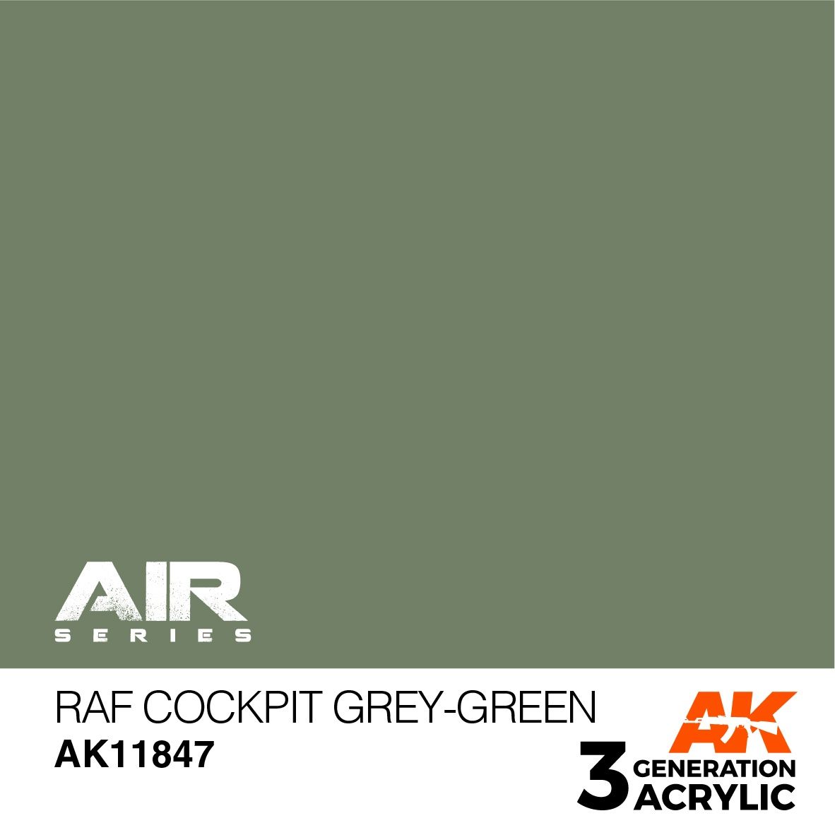 AK Interactive 3G Air - RAF Cockpit Grey-Green 11847