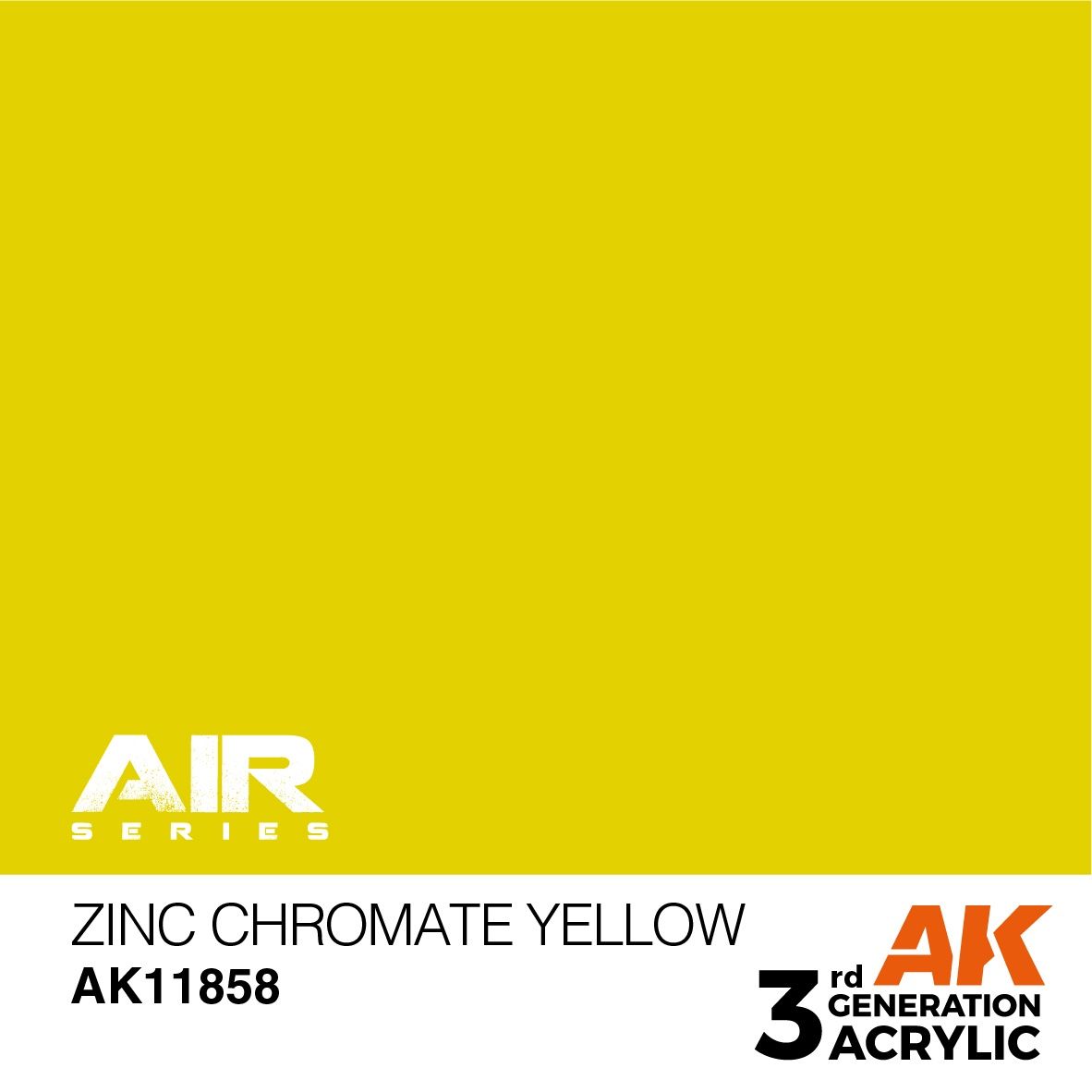 AK Interactive 3G Air - Zinc Chromate Yellow 11858