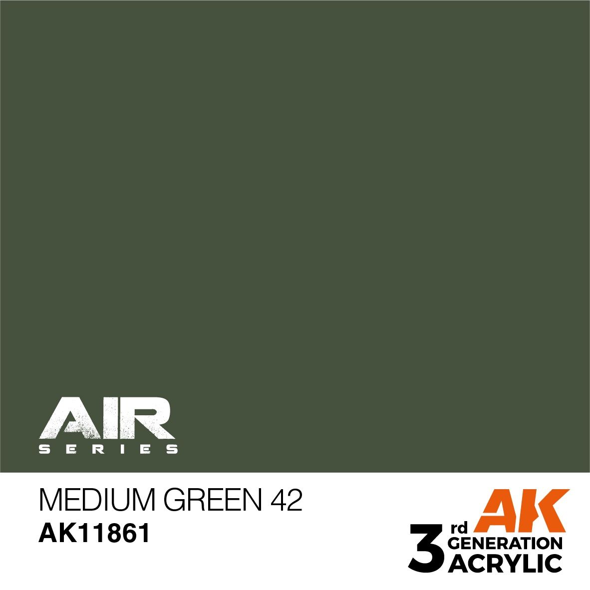 AK Interactive 3G Air - Medium Green 42 11861
