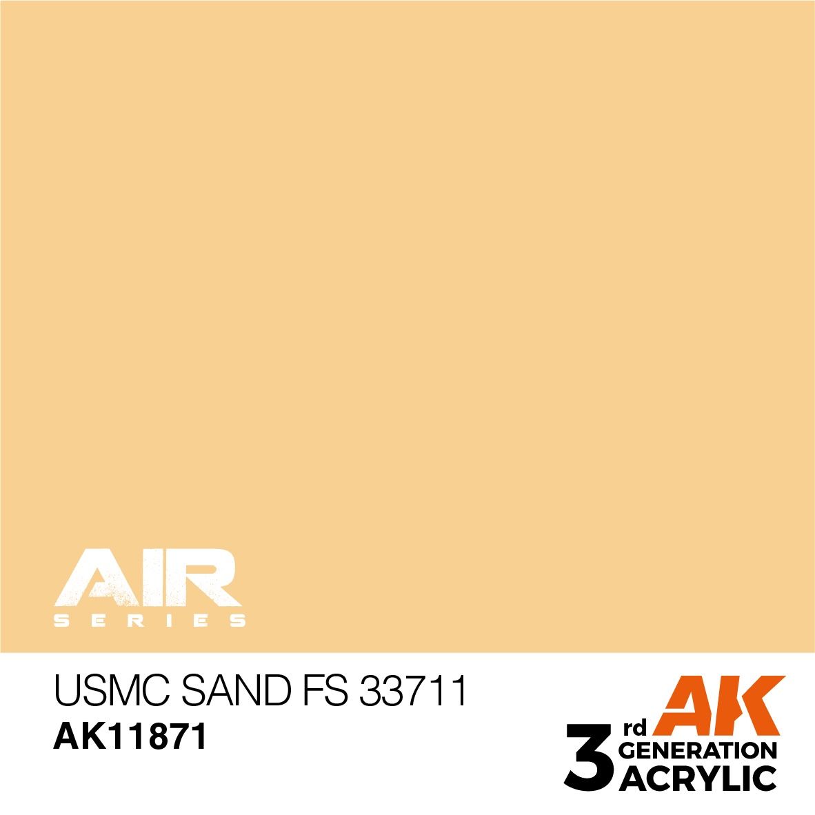 AK Interactive 3G Air - USMC Sand FS 33711 11871