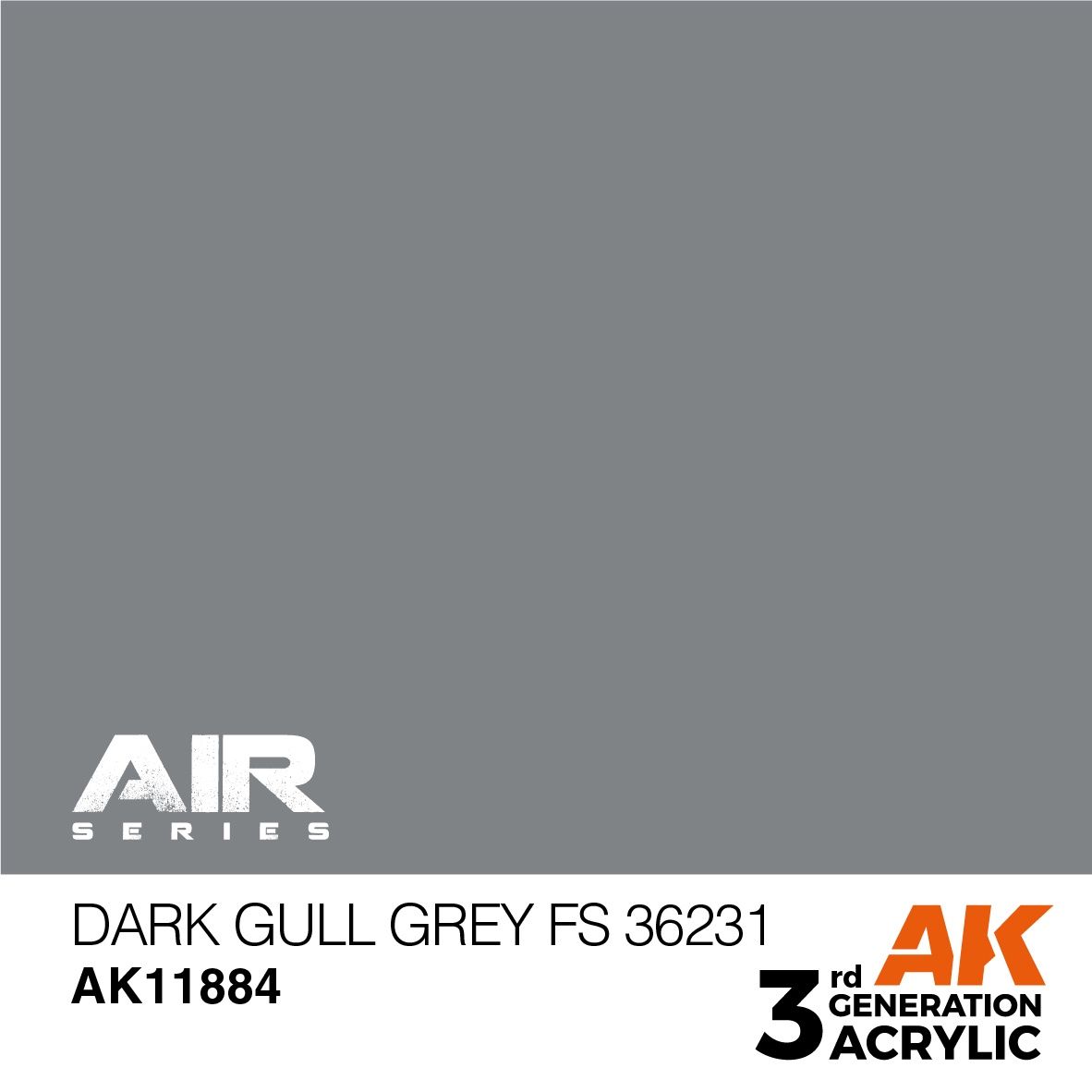 AK Interactive 3G Air - Dark Gull Grey FS 36231 11884