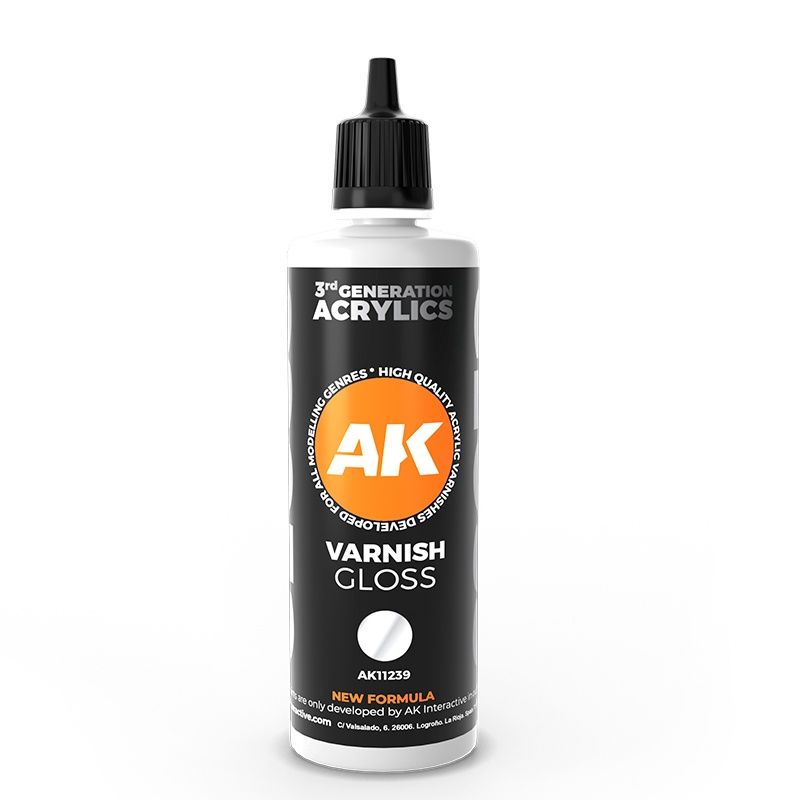AK Interactive 3G Gloss Varnish 100ml 11239