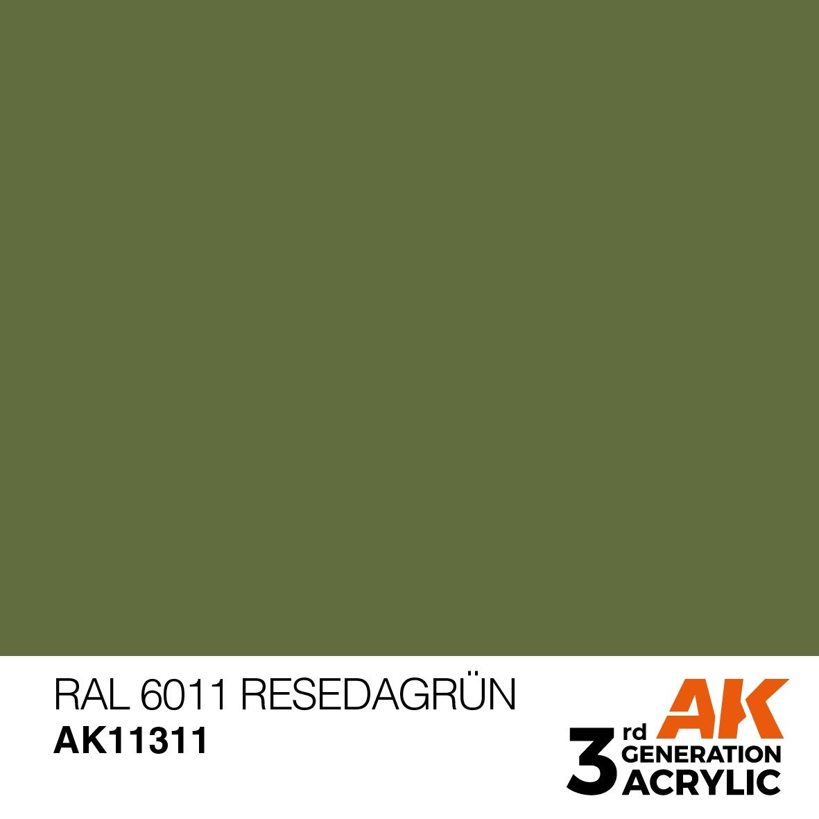AK Interactive 3G RAL 6011 Resedagrün 11311