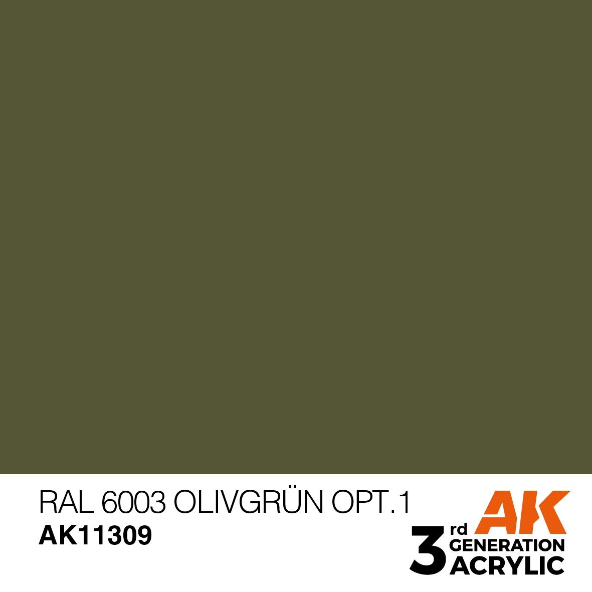 AK Interactive 3G RAL 6003 Olivgrün Opt.1 11309