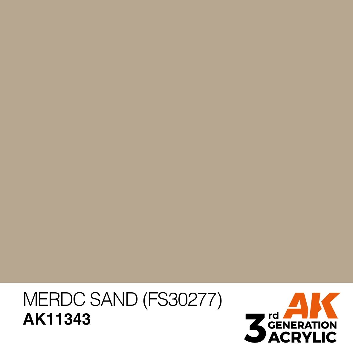 AK Interactive 3G MERDC Sand (FS30277) 11343