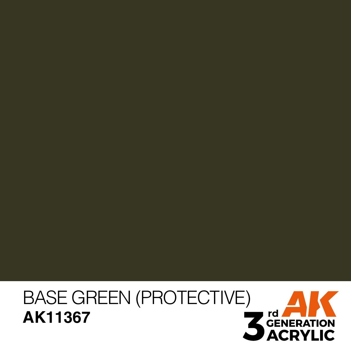 AK Interactive 3G Base Green (Protective) 11367