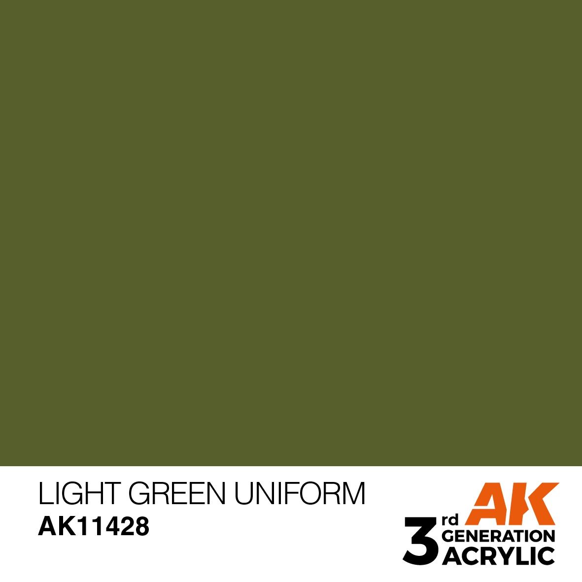 AK Interactive 3G Light Green Uniform 11428