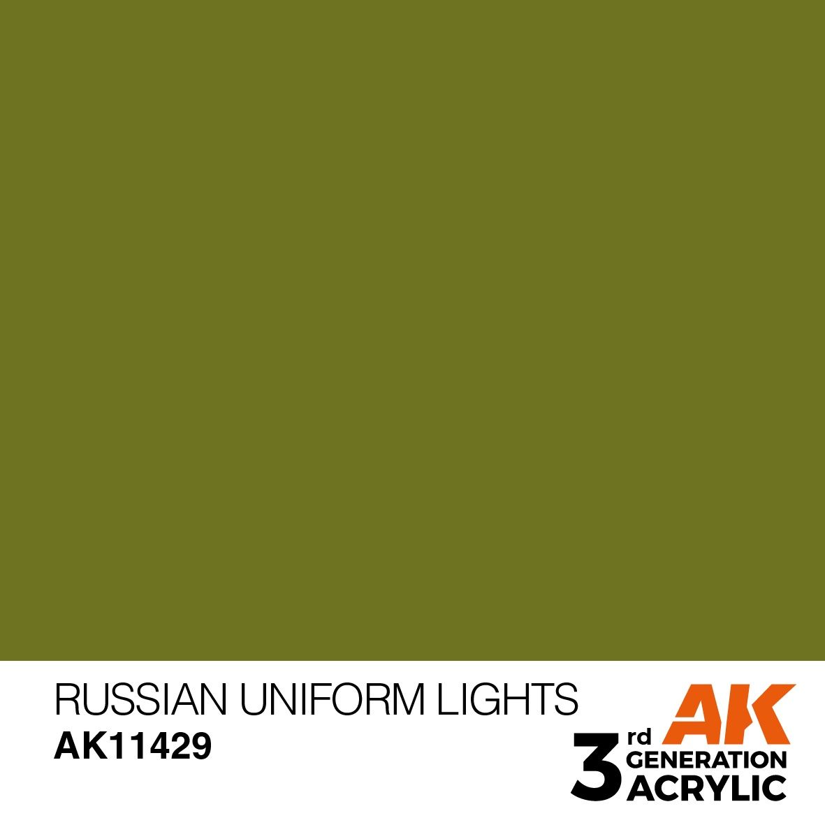 AK Interactive 3G Russian Uniform Lights 11429