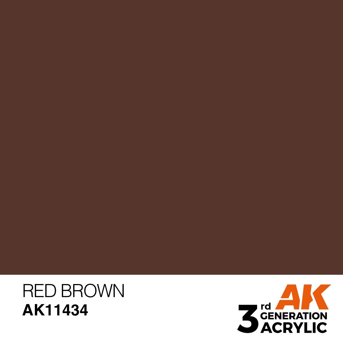 AK Interactive 3G Red Brown 11434