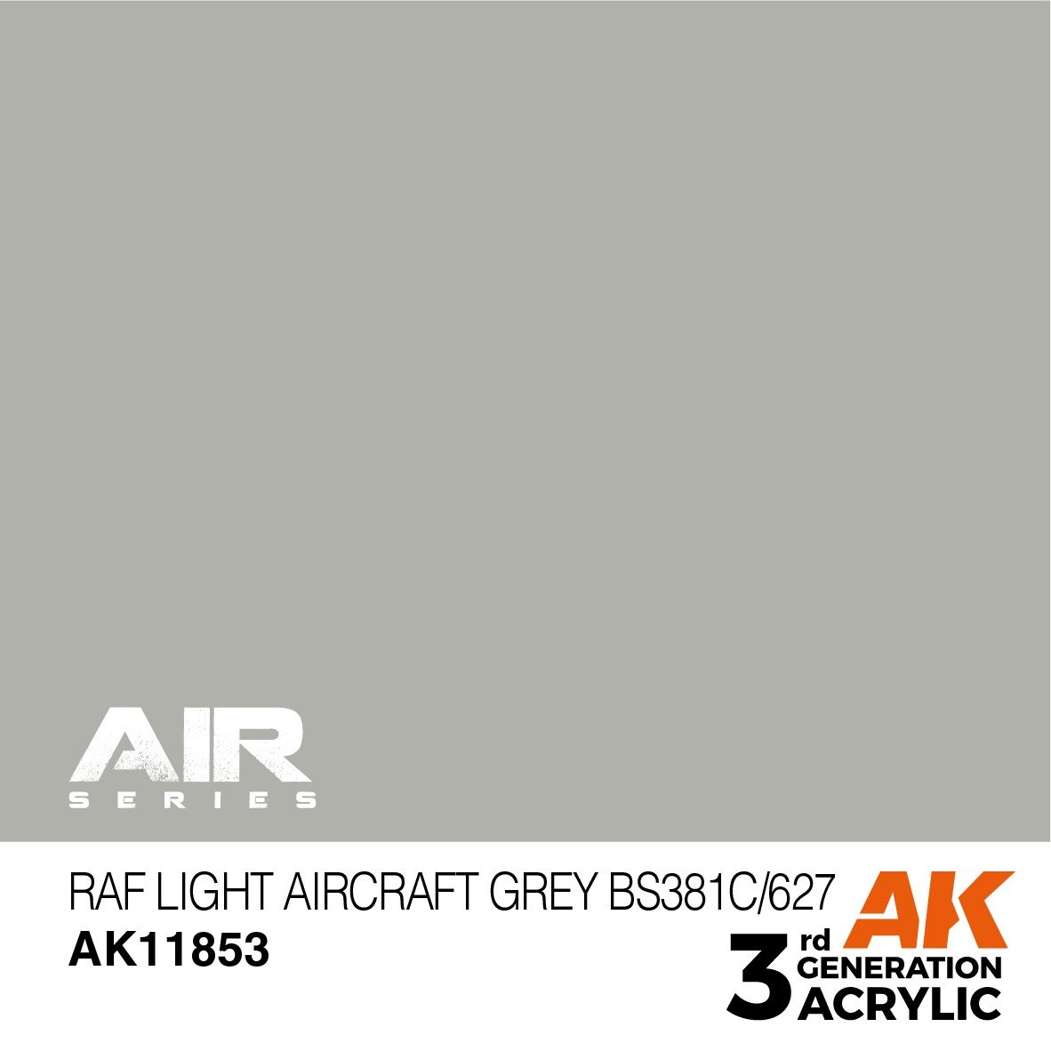 AK Interactive 3G Air - RAF Light Aircraft Grey BS381C/627 11853