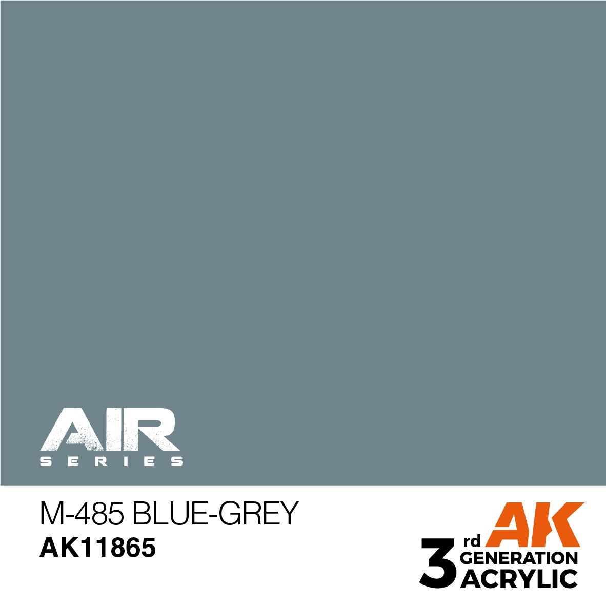 AK Interactive 3G Air - M-485 Blue-Grey 11865
