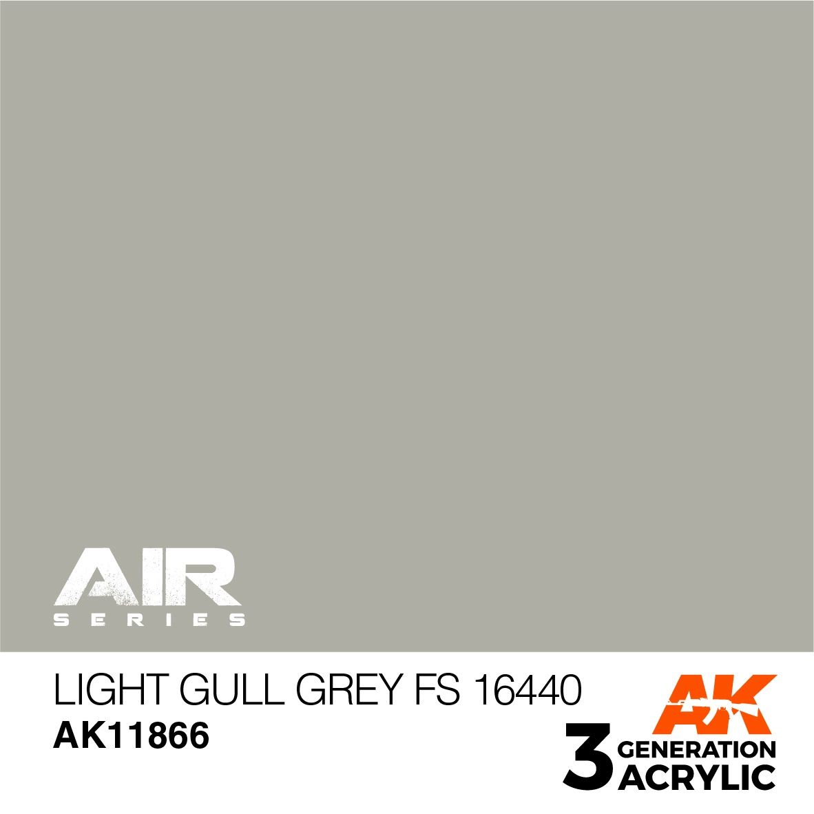 AK Interactive 3G Air - Light Gull Grey FS16440 11866