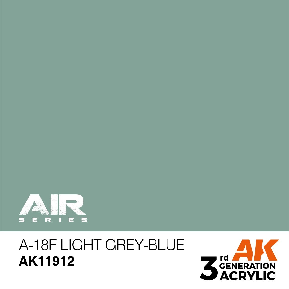 AK Interactive 3G Air - A-18f Light Grey-Blue 11912
