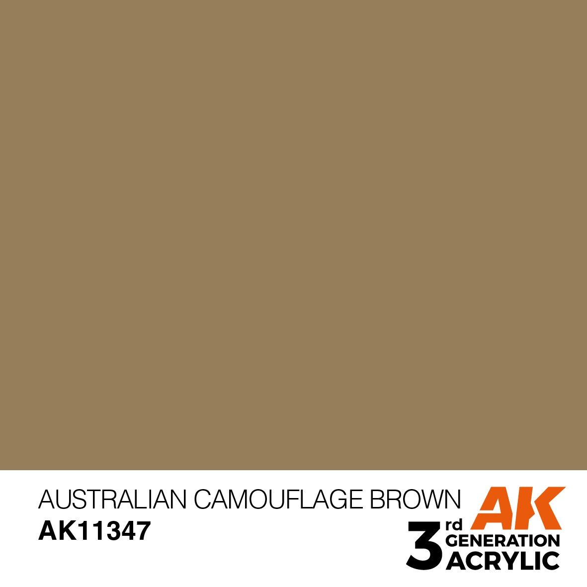 AK Interactive 3G Australian Camouflage Brown 11347