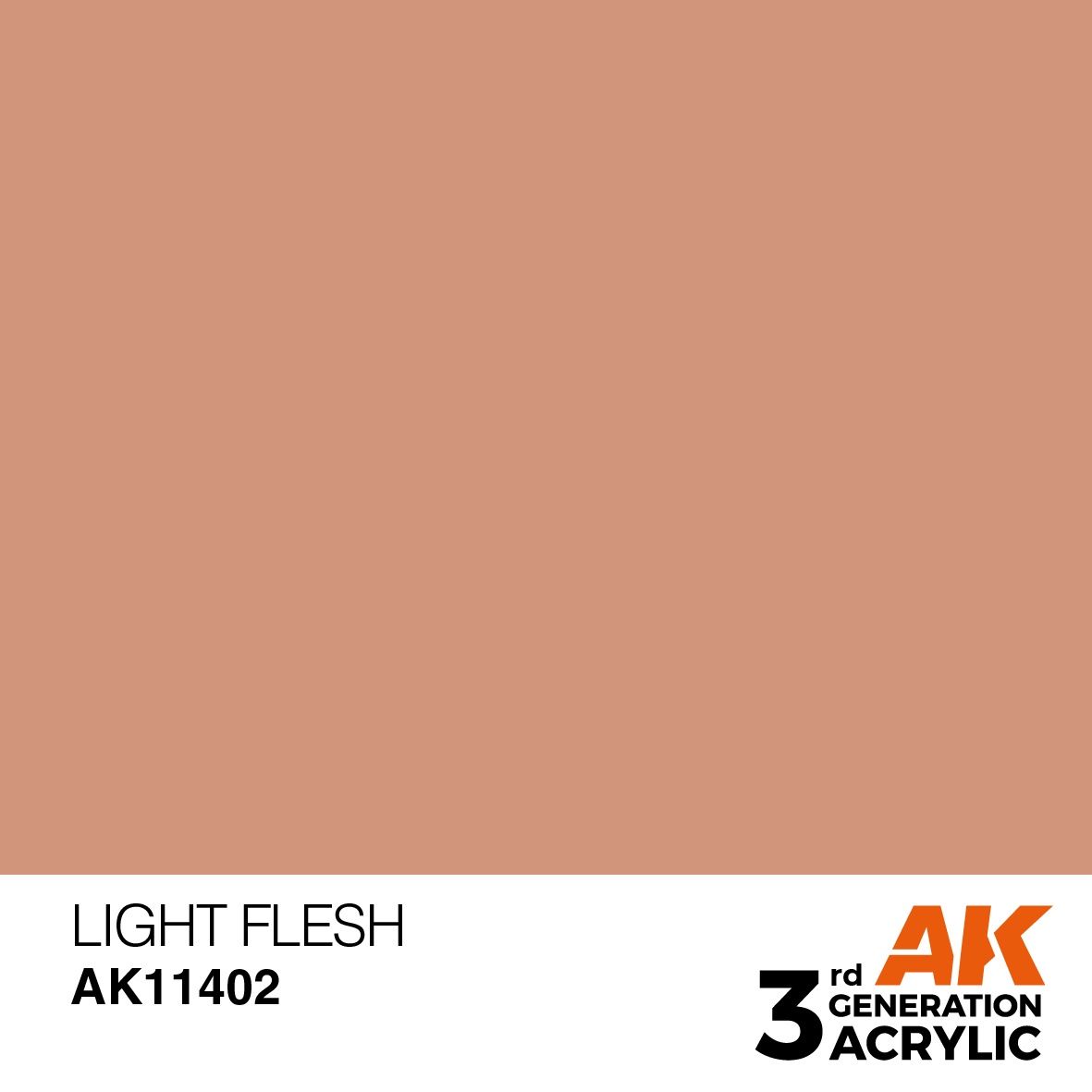 AK Interactive 3G Light Flesh 11402