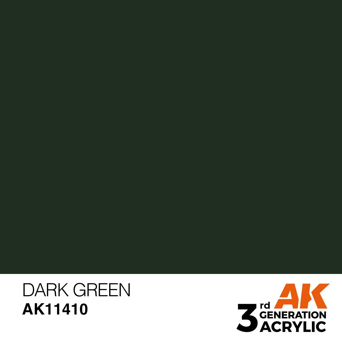 AK Interactive 3G Dark Green 11410