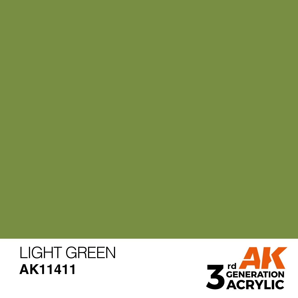 AK Interactive 3G Light Green 11411