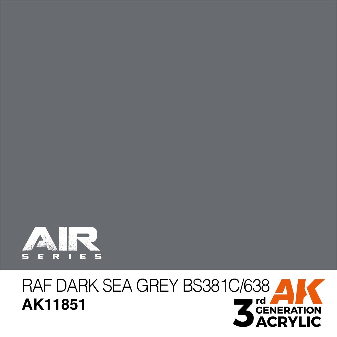 AK Interactive 3G Air - RAF Dark Sea Grey BS381C/638 11851