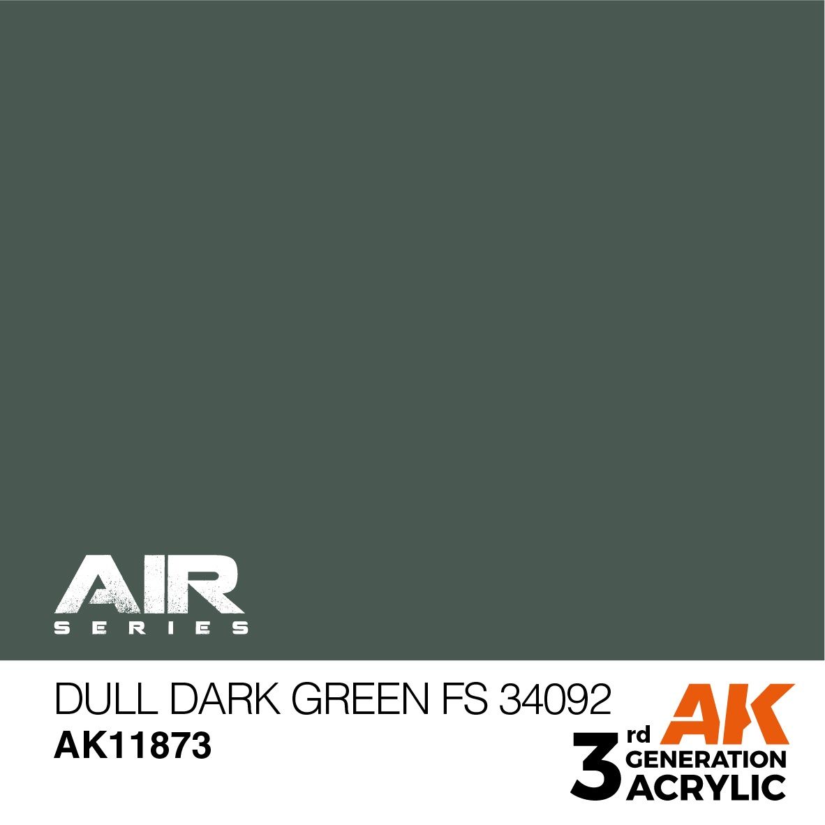 AK Interactive 3G Air - Dull Dark Green FS 34092 11873