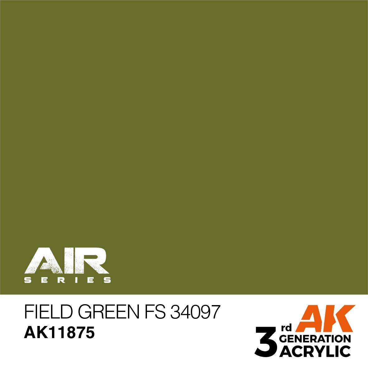 AK Interactive 3G Air - Field Green FS 34097 11875