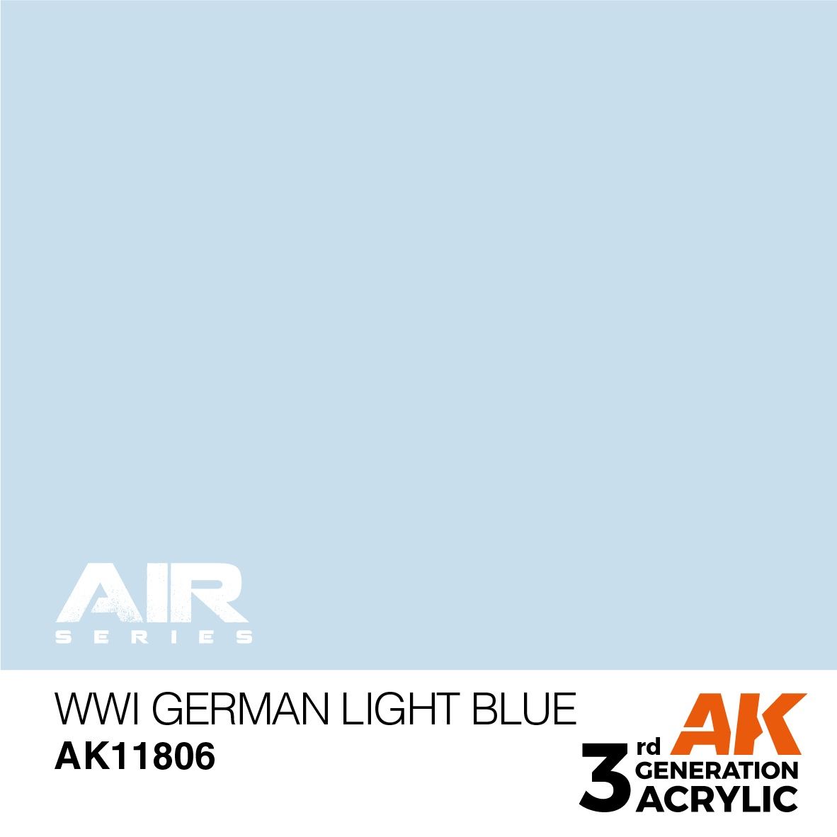 AK Interactive 3G Air - WWI German Light Blue 11806