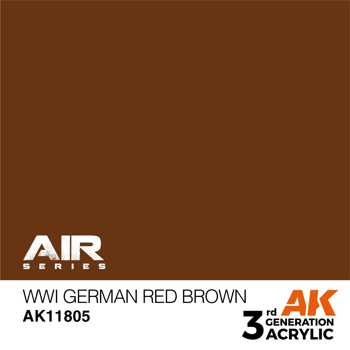 AK Interactive 3G Air - WWI German Red Brown 11805