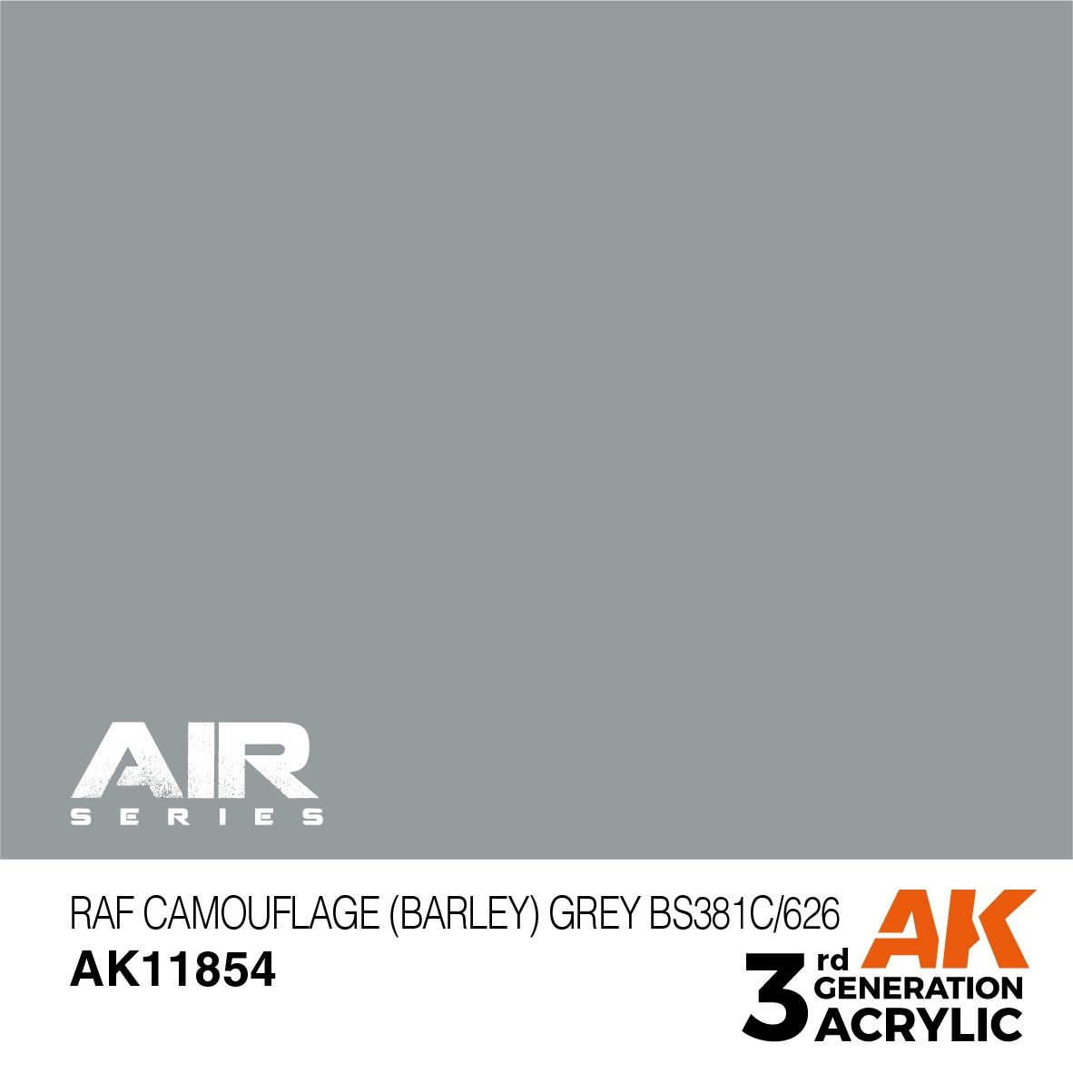 AK Interactive 3G Air - RAF Camouflage (Barley) Grey BS381C/626 11854