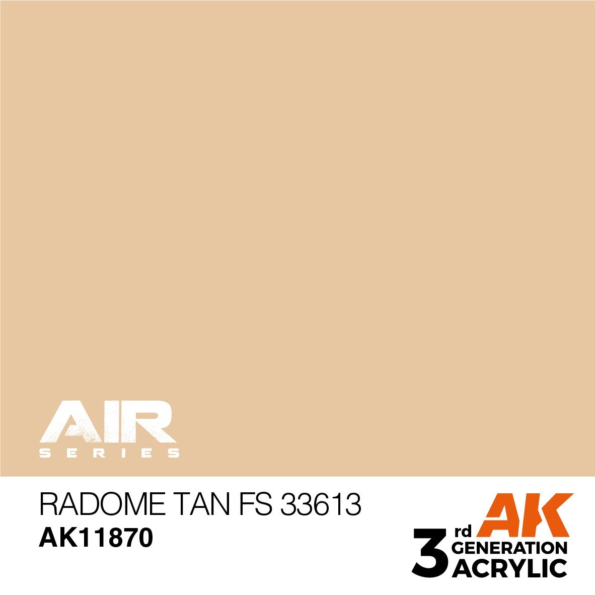 AK Interactive 3G Air - Radome Tan FS 33613 11870