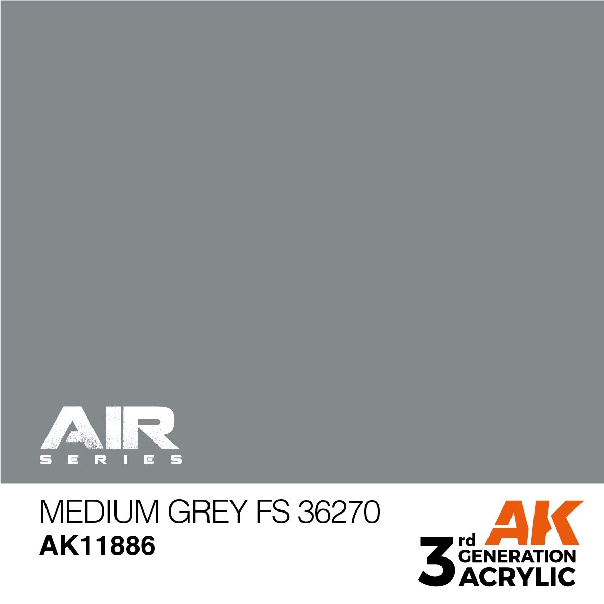 AK Interactive 3G Air - Medium Grey FS 36270 11886