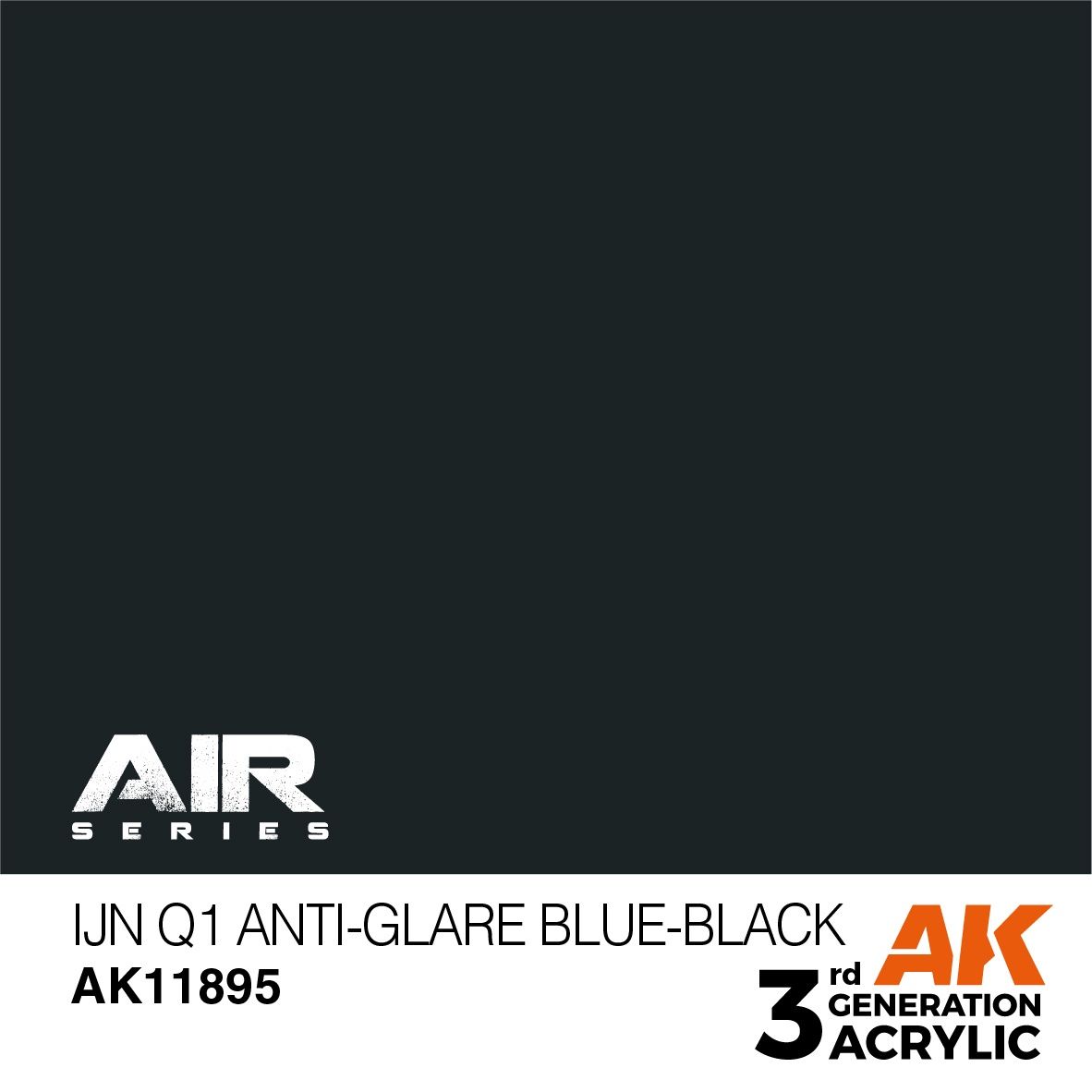 AK Interactive 3G Air - IJN Q1 Anti-Glare Blue-Black 11895