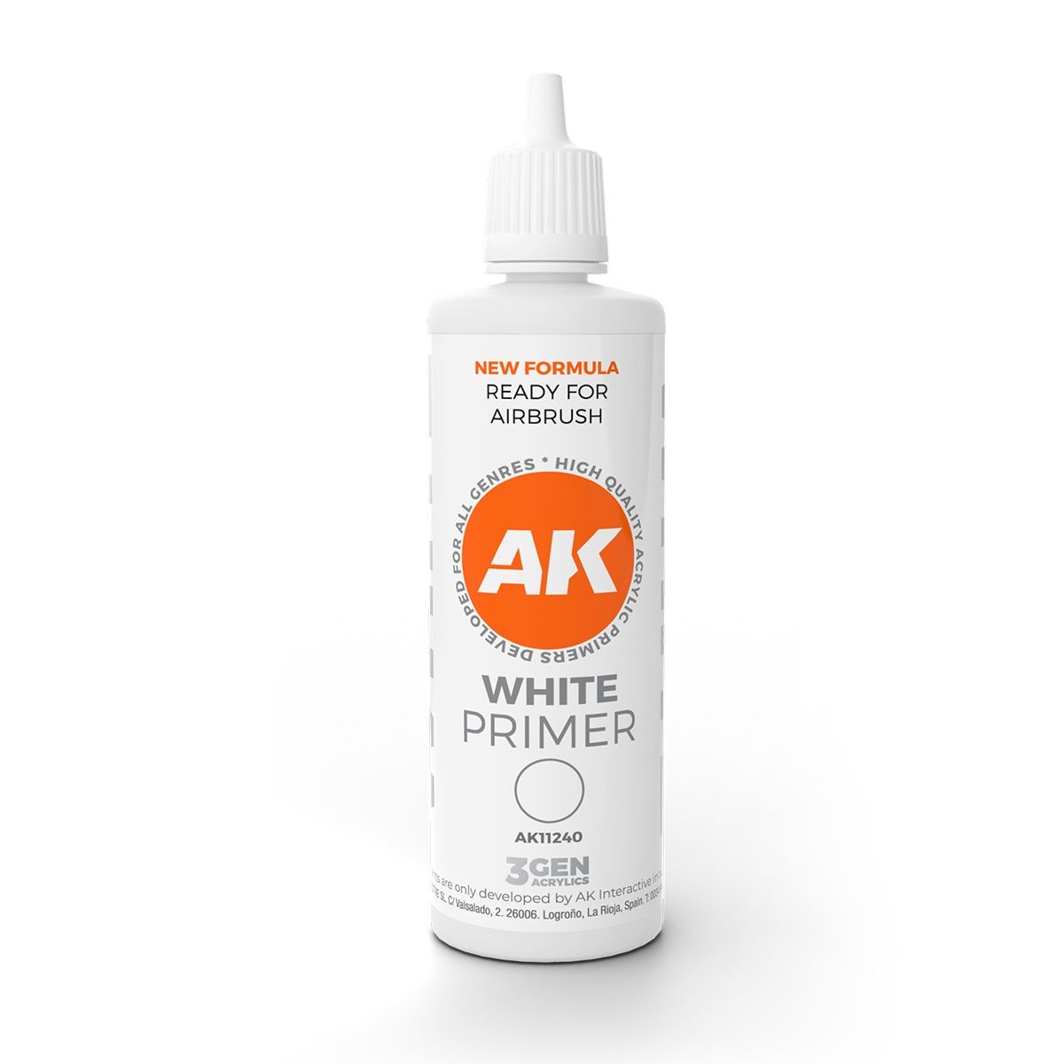 AK Interactive 3G White Primer 100ml 11240
