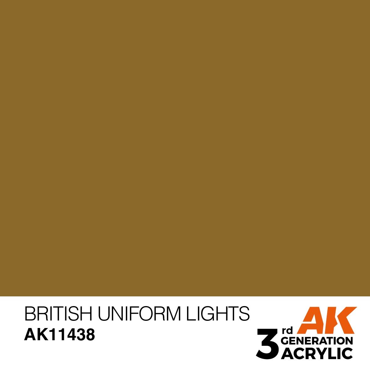 AK Interactive 3G British Uniform Lights 11438