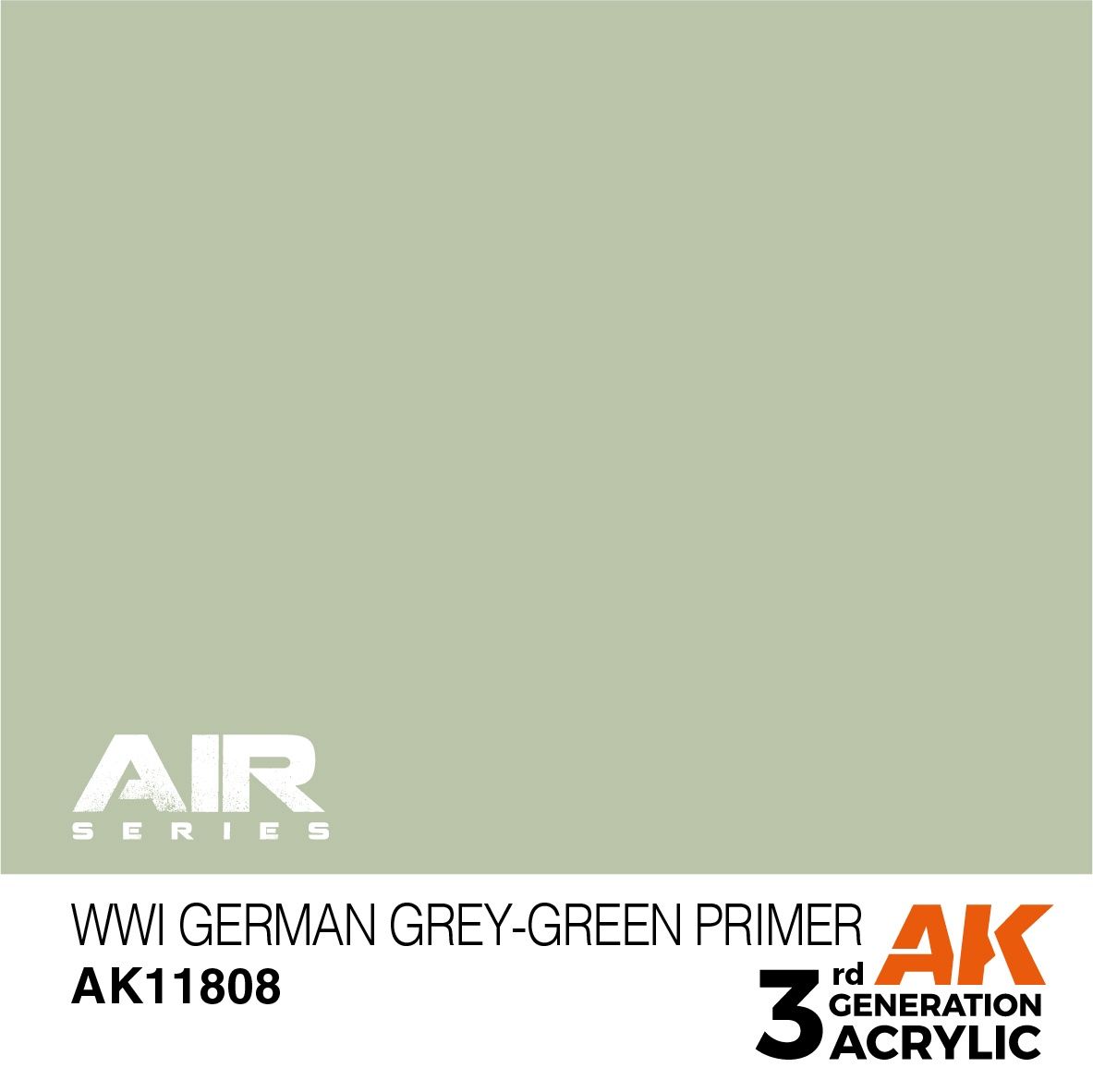 AK Interactive 3G Air - WWI German Grey-Green Primer 11808