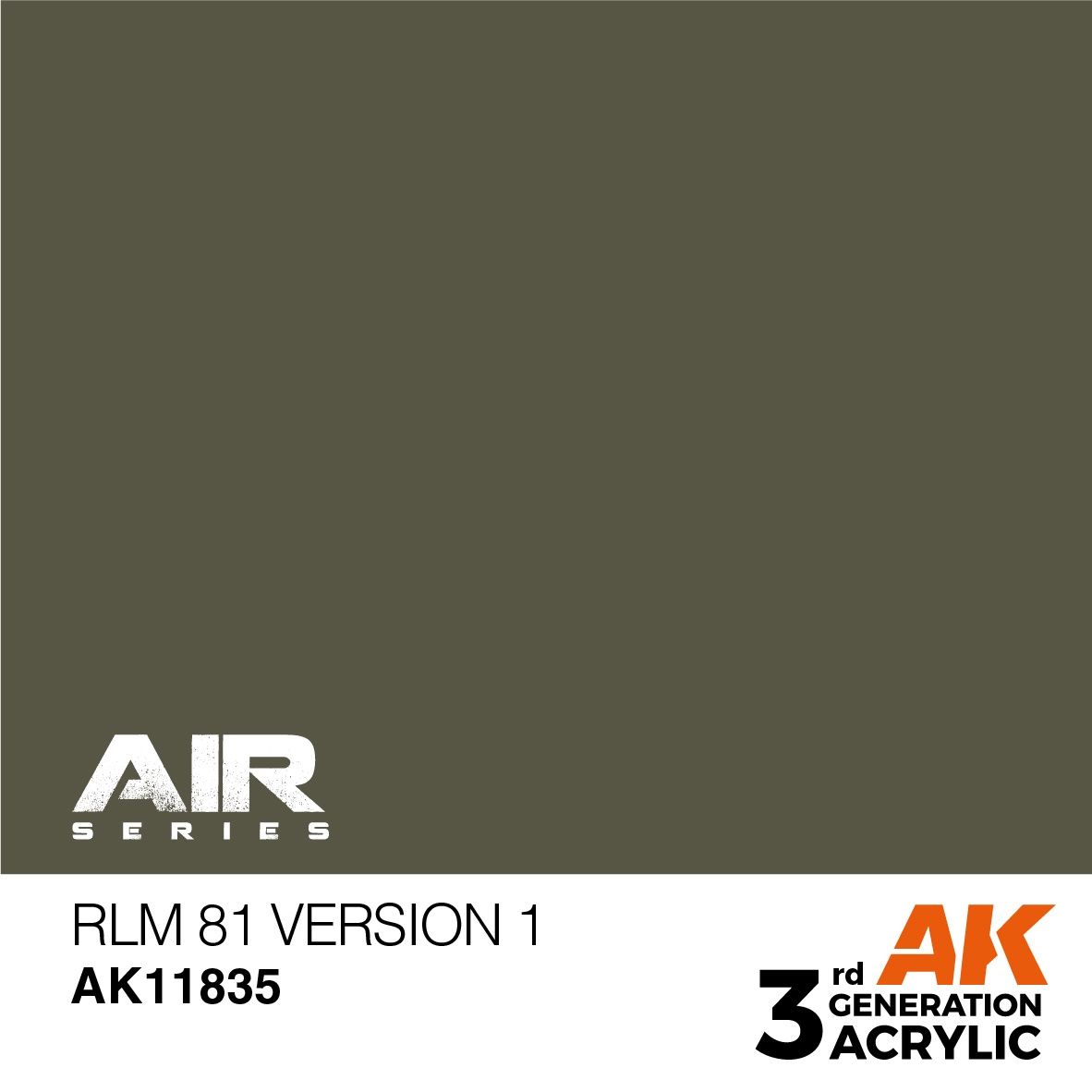 AK Interactive 3G Air - RLM 81 Version 1 11835