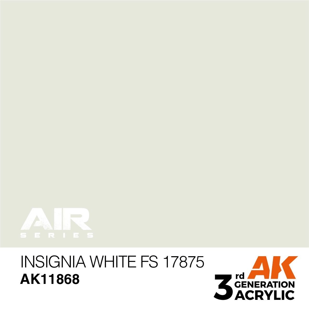 AK Interactive 3G Air - Insignia White FS 17875 11868
