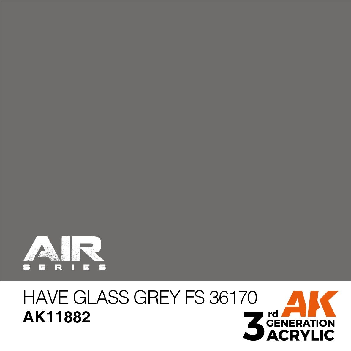 AK Interactive 3G Air - Have Glass Grey FS 36170 11882