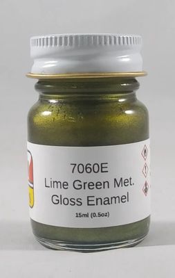 MCW Enamel 7060E Lime Green Metallic 15ml