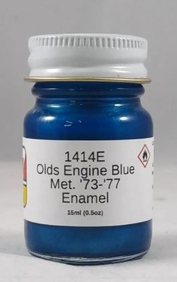 MCW Enamel 1414E Olds Engine Blue Met. '73-'77 15ml