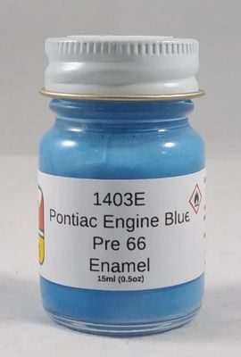 MCW Enamel 1403E Pontiac Engine Blue Pre-'66 15ml